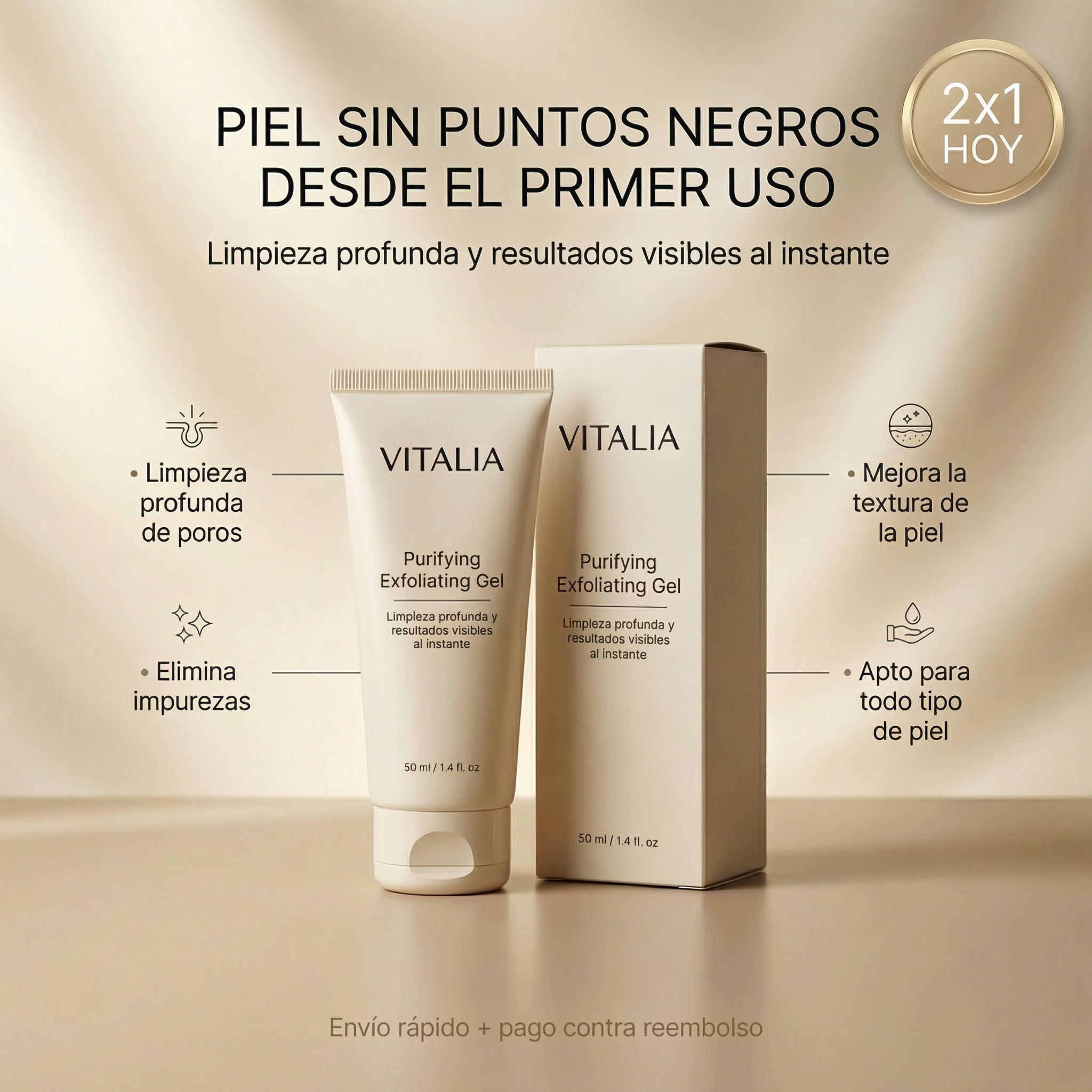 Gel Exfoliante VITALIA