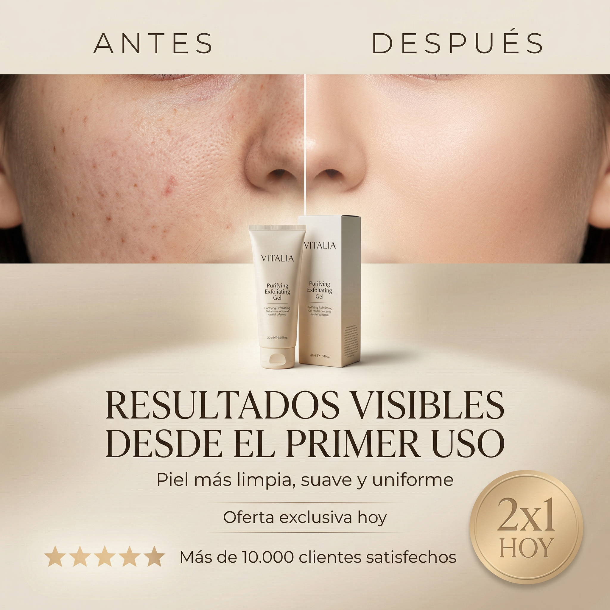 Gel Exfoliante VITALIA