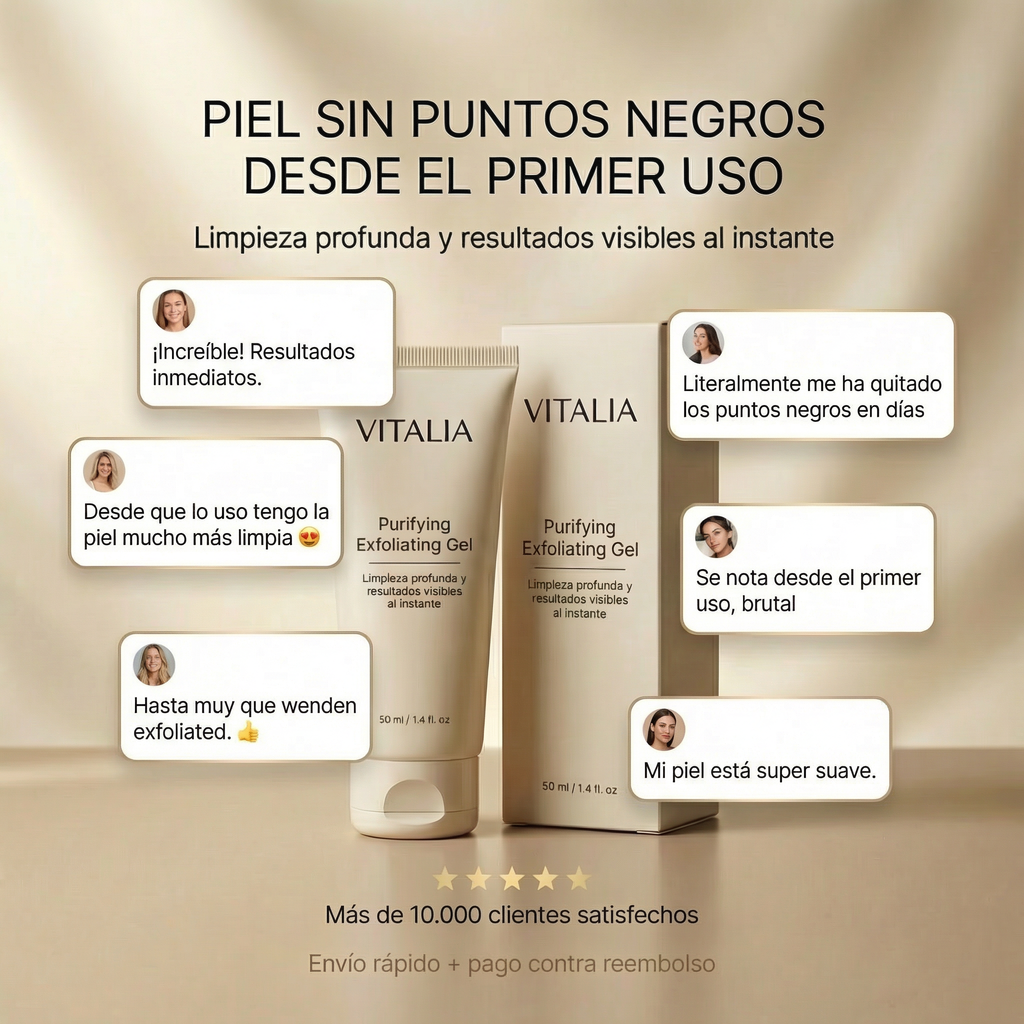 Gel Exfoliante VITALIA