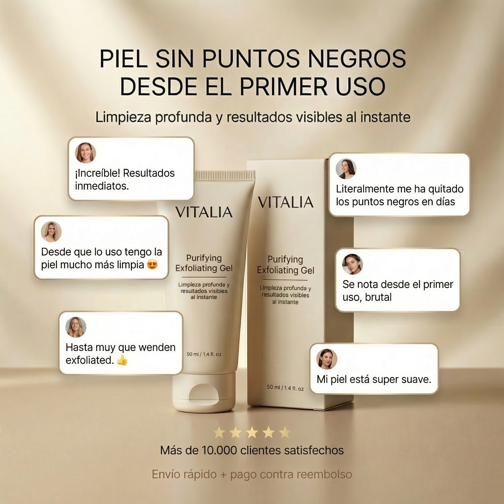 Gel Exfoliante VITALIA